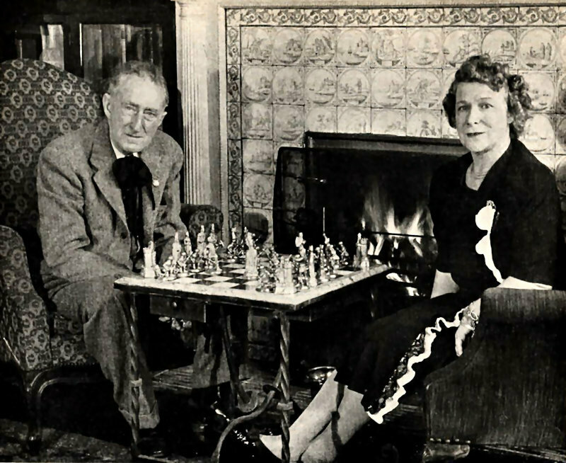 Marshall y Carrie en 1944
