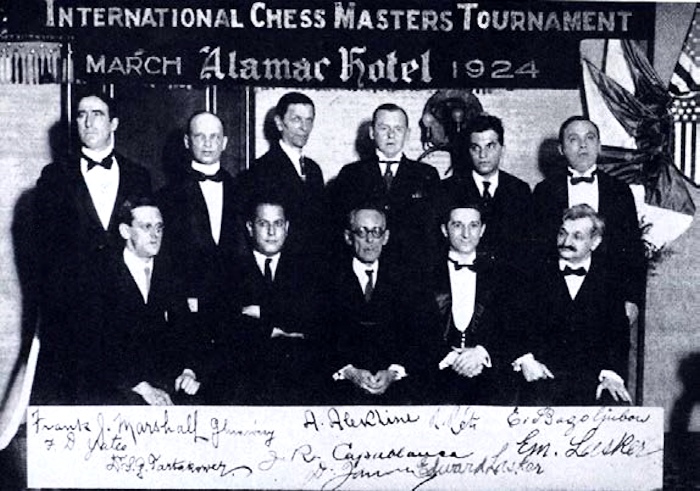 Nueva York 1924, participantes del torneo.