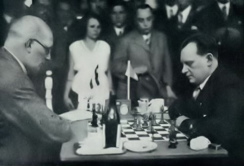 Praga 1931, Alekhine-Grünfel