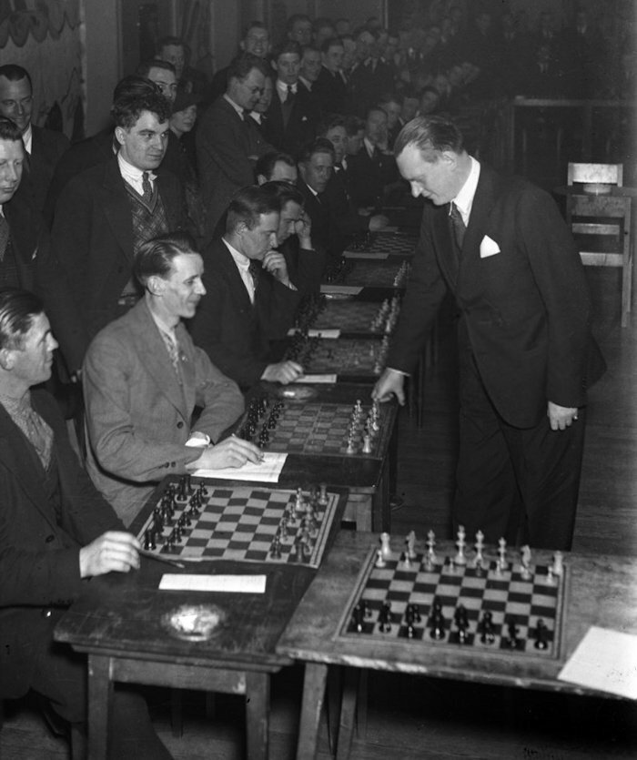 Gotemburgo 1935. Simultáneas Alekhine