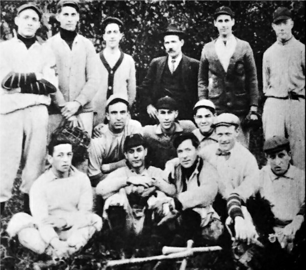 Equipo de béisbol de la Universidad de Columbia, 1910